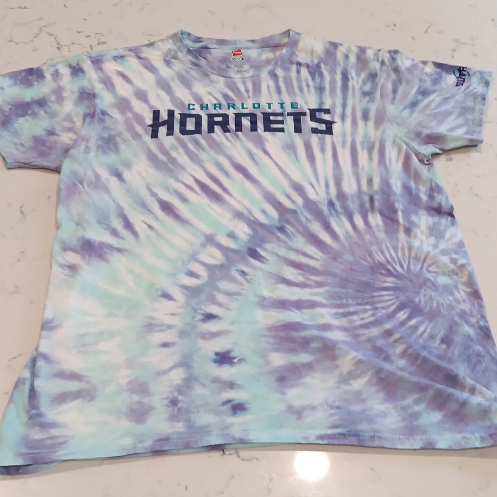 Charlotte Hornets NBA Tie dye T-shirt
